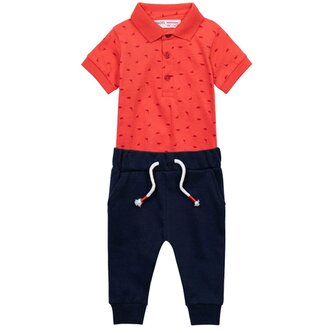 Chlapecký set -  tričko Polo a kalhoty, Minoti, Spike 3, Kluk - 86/92