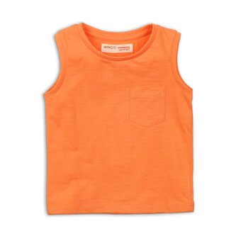 Tílko chlapecké, Minoti, 1VEST 6, oranžová - 98/104