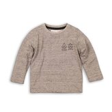 Tričko chlapecké s dlouhým rukávem, Minoti, RANGER 8, šedá - 68/80