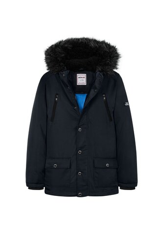 Kabát chlapecký Parka, Minoti, 11COAT 20, modrá - 116/122