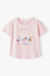 Tričko dívčí s krátkým rukávem, Minoti, 14tee 23, Holka - 92/98