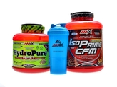 Amix - HydroPure hydrolyzed whey protein CFM 33 g - jahoda-jogurt