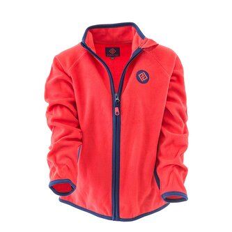 dětská mikina propínací fleezová, Pidilidi, PDS1119-08, červená - 158