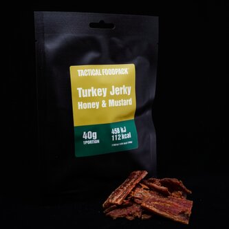 Krůtí Jerky med a hořčice, 40g, Tactical Foodpack