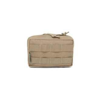 Malá horizontální kapsa, zip, Warrior, coyote