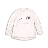 Tričko dívčí s krátkým rukávem, Minoti, SUPER 6, bílá - 68/80