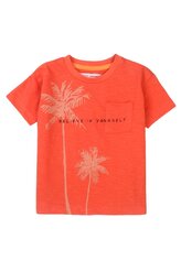 Tričko chlapecké s krátkým rukávem, Minoti, Vacay 6, červená - 104/110