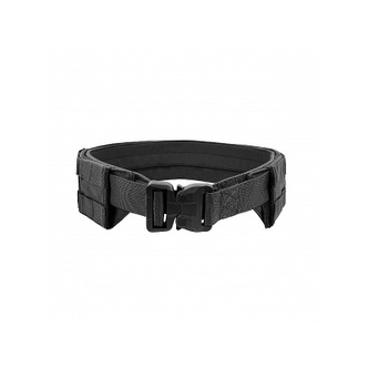 Low profile molle opasek Warrior s Cobra sponou, Černá, M