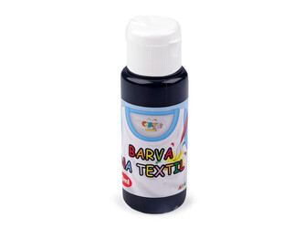 Barva na textil 60 ml - 1 ks - 7 černá