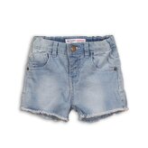 Kraťasy dívčí džínové, Minoti, MEXICO 6, modrá - 104/110