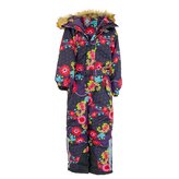 Dívčí lyžařská kombinéza LODI, Pidilidi, PD1149-06, vínová - 104