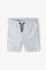 Kraťasy chlapecké teplákové, Minoti, 13fleece 14, Kluk - 158/164