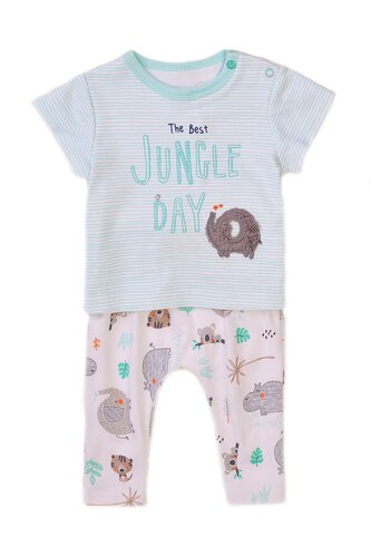 Kojenecký set - tričko a tepláky, Minoti, Koala 1, bílá - 56/62