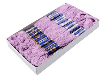 Příze vyšívací Mouline Niťárna - 24 ks - 4222 Orchid Smoke