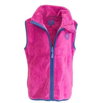 vesta dívčí chlupatá se stojáčkem, Pidilidi, PD1140-07, fuchsia - 110