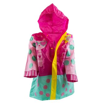 pláštěnka PVC dívčí KOČKA, PiDiLiDi, PL0096-03, holka - 92