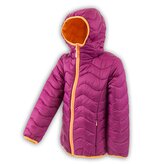 bunda extra lehká nylonová, Pidilidi, PD1087, vínová - 128