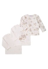 Tričko kojenecké 3pack, Minoti, Little 2, béžová - 68/74