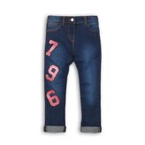 Kalhoty dívčí džínové s elastenem, Minoti, REDSOX 12, holka - 152/158