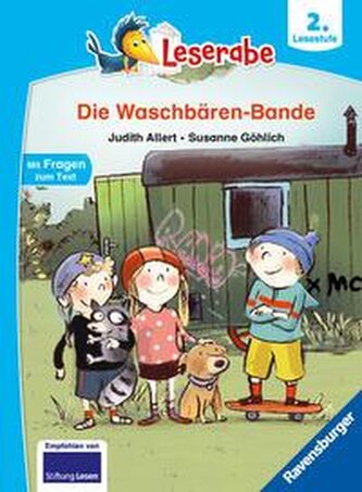 Die Waschbären-Bande - lesen lernen mit dem Leseraben - Erstlesebuch - Kinderbuch ab 7 Jahren - lesen üben 2. Klasse (Leserabe 2
