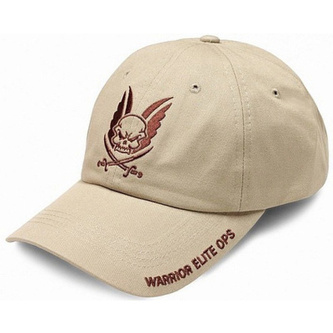 Kšiltovka Warrior Logo Cap, Warrior Assault System, Coyote