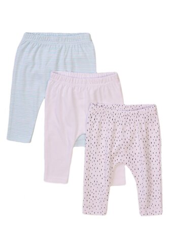 Kalhoty kojenecké 3pack, Minoti, Koala 8, bílá - 74/80