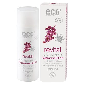 Eco Cosmetics Revital Denní krém SPF 10 BIO (50 ml) - pro náročnou pleť