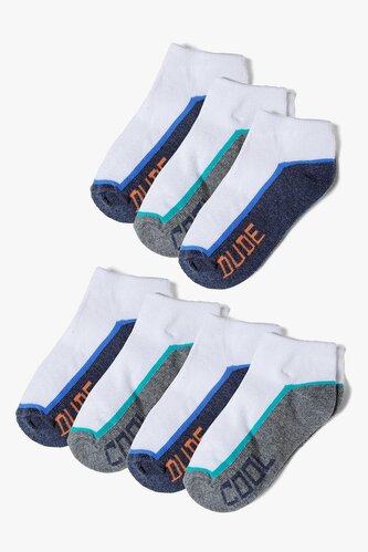 Ponožky chlapecké 7pack, Minoti, 13sock 30, Kluk - 122/128