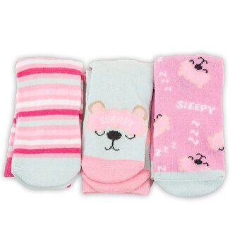 veselé ponožky FUNNY dívčí - 3pack, Pidilidi, PD0138-01, holka - 27-30
