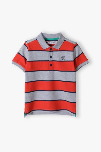 Tričko chlapecké Polo s krátkým rukávem, Minoti, 13polo 13, Kluk - 104/110
