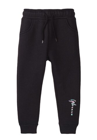 Tepláky dívčí, Minoti, 8GFJOG 1, černá - 92/98