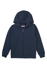 Mikina chlapecká celopropínací s kapucí, Minoti, 5ZTHRU 2, modrá - 140/146