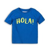 Tričko chlapecké s krátkým rukávem, Minoti, TB TSHIRT 8, modrá - 86/92