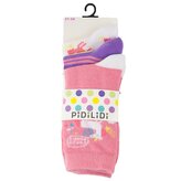 ponožky dívčí- 3pack, Pidilidi, PD0127, Holka - 38-39