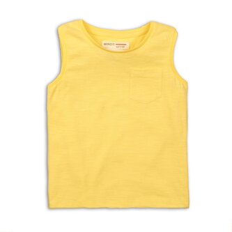 Tílko chlapecké, Minoti, 1VEST 8, žlutá - 98/104