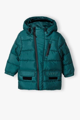 Bunda zimní chlapecká Puffa, Minoti, division 2, zelená - 158/164