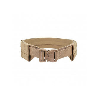 Low profile molle opasek Warrior s Cobra sponou, Coyote, M