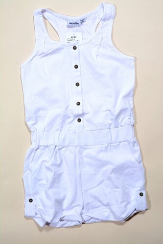 overal letní, Wendee, DY77106-2, bílá - 134