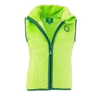 vesta dětská chlupatá se stojáčkem, Pidilidi, PD1140-19, zelená - 104