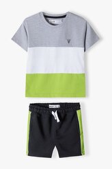 Chlapecký set - tričko a kraťasy, Minoti, 13set 12, Kluk - 110/116