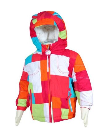 bunda dívčí zimní, Bugga, PD911, růžová - 92