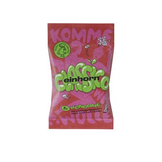 Einhorn Kondomy Classic 3 ks - veganské, bez parfemace
