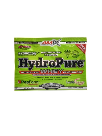 Amix - HydroPure hydrolyzed whey protein CFM 33 g - dvojitá čokoláda