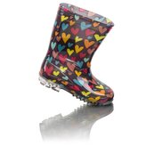 dívčí holínky PVC - barevné srdíčka, Pidilidi, PL0088, Holka - 38