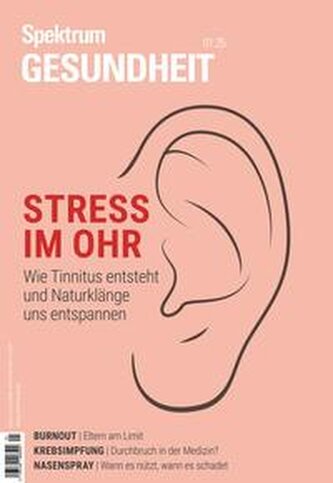 Spektrum Gesundheit 1/2025- Stress im Ohr