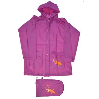 pláštěnka Salamander + pytlík, Pidilidi, PL0045-03, růžová - 104