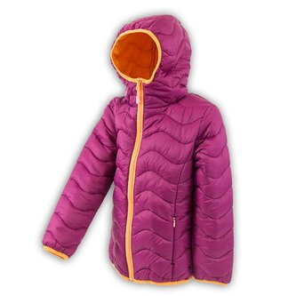 bunda extra lehká nylonová, Pidilidi, PD1087, vínová - 134