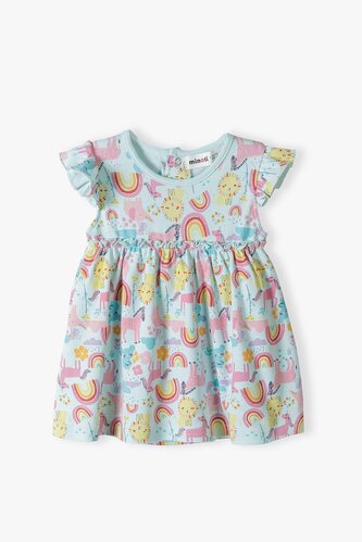 Šaty kojnecké - body, Minoti, imagine 5, Holka - 68/74