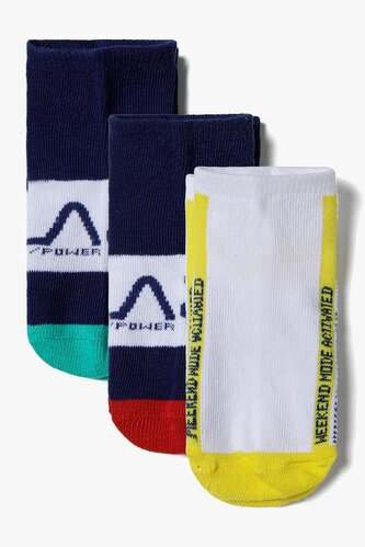 Ponožky chlapecké 3pack, Minoti, 13sock 20, Kluk - 110/116