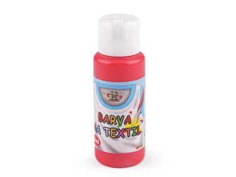 Barva na textil 60 ml - 1 ks - 21 červená